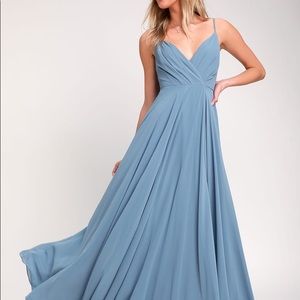 Lulu’s Slate Blue Maxi
